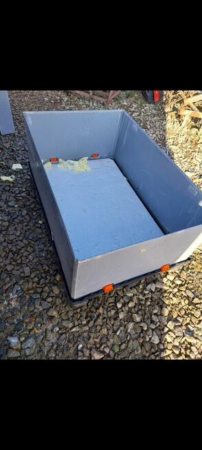 Paleto pojemnik 80x120 plastikowy sąsiek na zboże itp