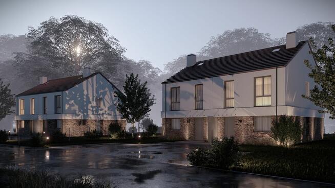 Dom 89,84 m²•Skajny Ogród ok. 240 m²•Osiedle zamknięte•Wysok