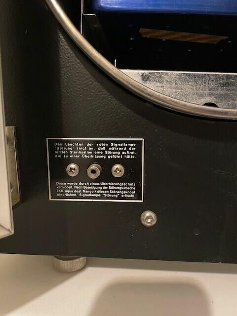 Autoklaw Melag Typ 29 w dobrym stanie, w pełni sprawny