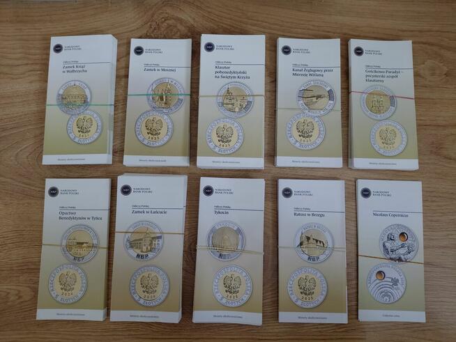 Foldery do monet 5 zł seria Odkryj Polskę