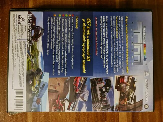 TrackMania United Forever Gra PC, Stan bardzo dobry, Polecam