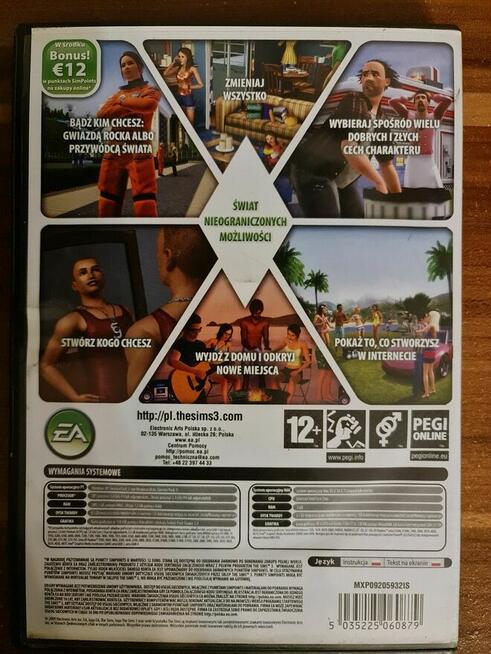 The Sims 3 Gra PC, Stan bardzo dobry, Prywatna kolekcja