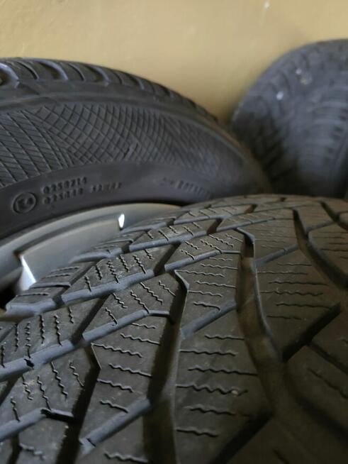 Opony zimowe Continental na felgach stalowych