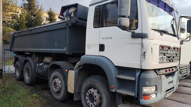 MAN TGA 35-410 Wywrotka Bordmatic burty hydr.+ belka hydr.