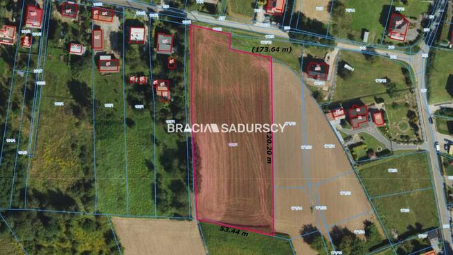 Działka budowlana Kraków Wzgórza Krzesławickie, Łuczanowice, Braci Polskich