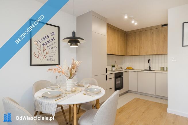 38m2, 2 pokoje, 50 metrów od WKD, wysoki standard,