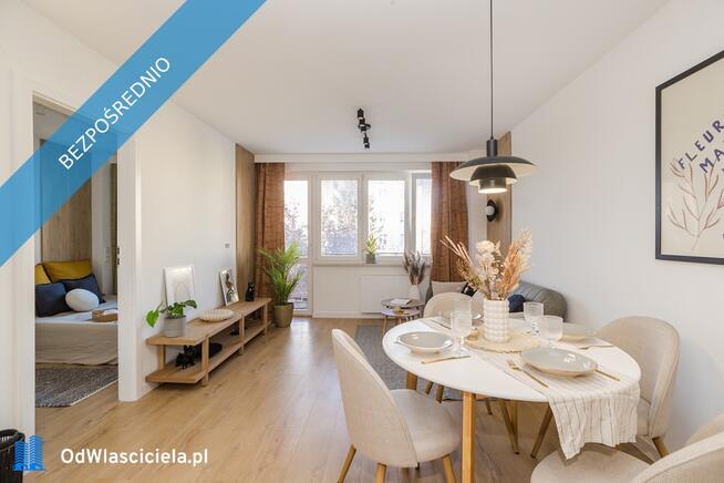 38m2, 2 pokoje, 50 metrów od WKD, wysoki standard,