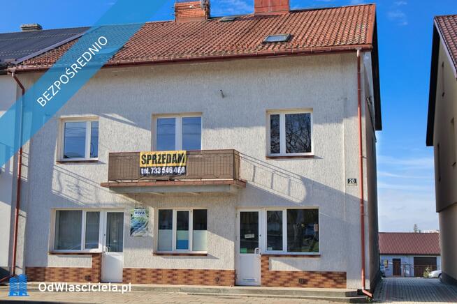 Centrum Goniądza – budynek 270 m² z lokalem usługowym + 80m² garaż