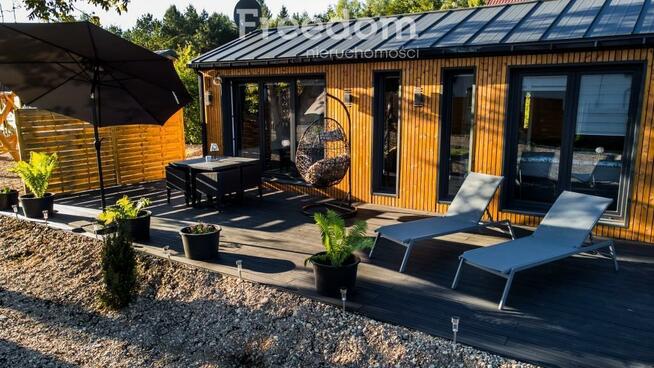 Działka z pozwoleniem na budowę nad jeziorem