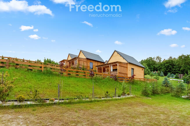 Gotowy biznes 6 nowych domów na Mazurach na wynajm