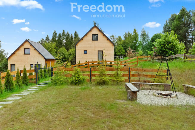 Gotowy biznes 6 nowych domów na Mazurach na wynajm