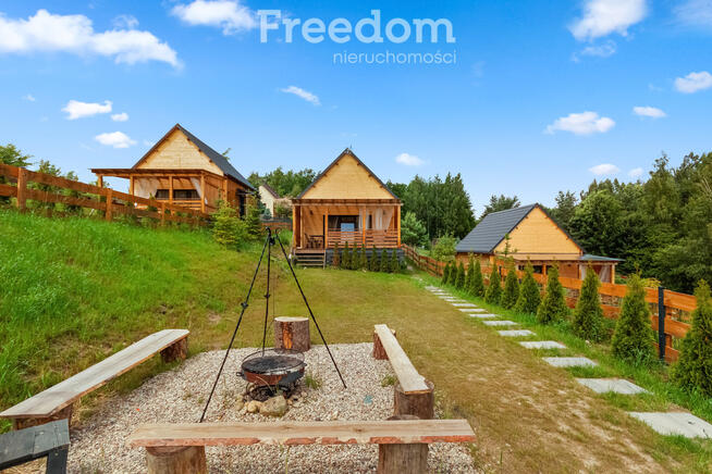 Gotowy biznes 6 nowych domów na Mazurach na wynajm