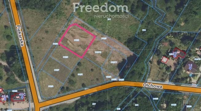 Działka budowlana na obrzeżach miasta