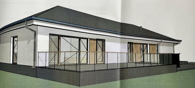 Działka budowlana z projektem w Dobieszczynie