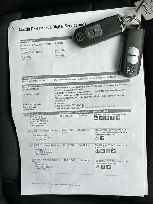 Mazda CX-3 FULL*4X4*NAVI*Czujniki*Kamera*Parkowania*Grzane*Fotele*i*Kierownica