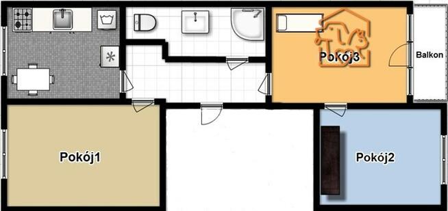 Zadbane 3 pokoje w centrum- Gdańska 140