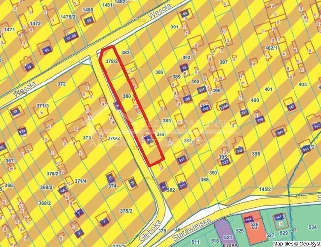 Działka budowlana Karczmiska Drugie gm. Karczmiska, Karczmiska Drugie ul. Wesoła 48