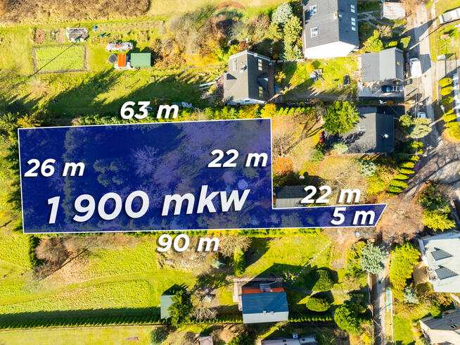 Budowlana działka w centrum Rudawy | Zabierzów