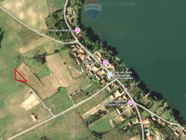 Mazury działka 1300m2 Mrągowo, Probark