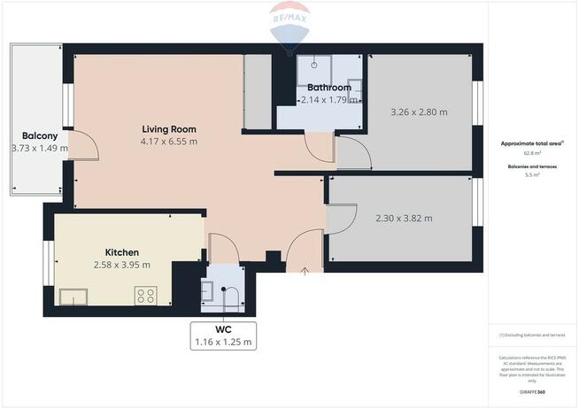 Przestronne 3-pokojowe mieszkanie w Otwocku