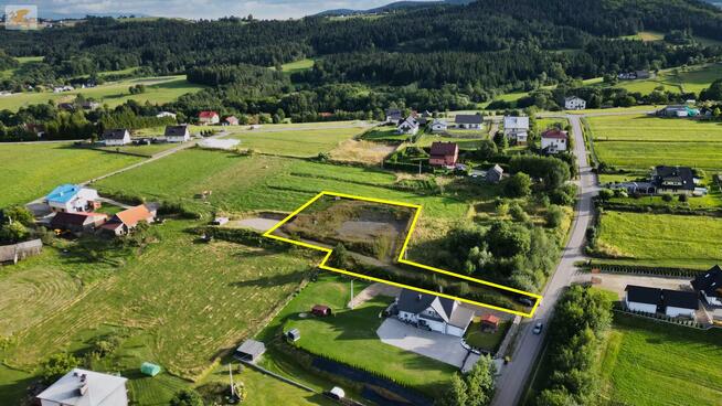 Działka budowlana Pisarzowa gm. Limanowa