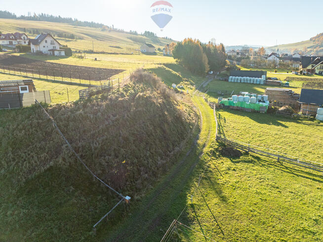 Dziaka budowlana z projektem w Niedzicy