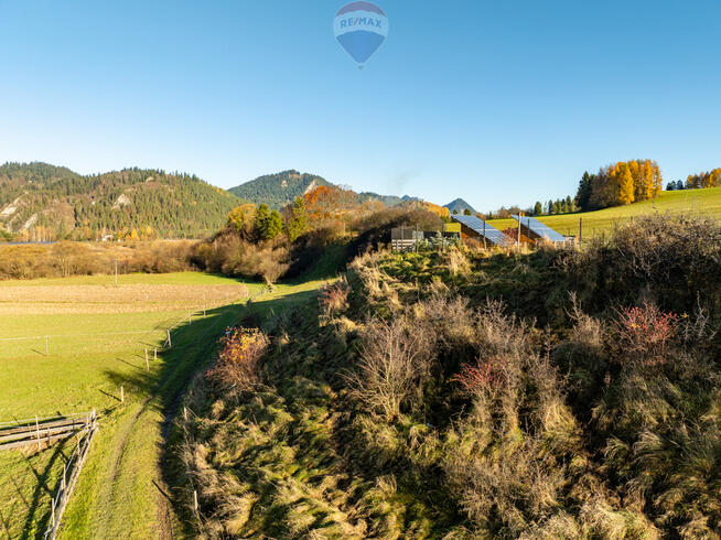 Dziaka budowlana z projektem w Niedzicy