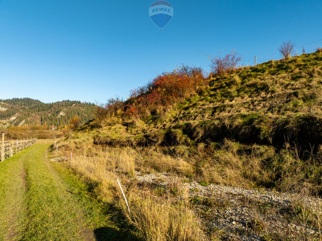 Dziaka budowlana z projektem w Niedzicy