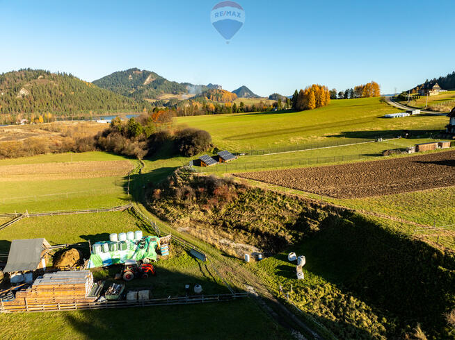 Dziaka budowlana z projektem w Niedzicy