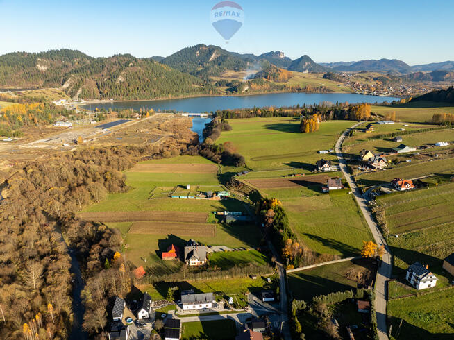 Dziaka budowlana z projektem w Niedzicy