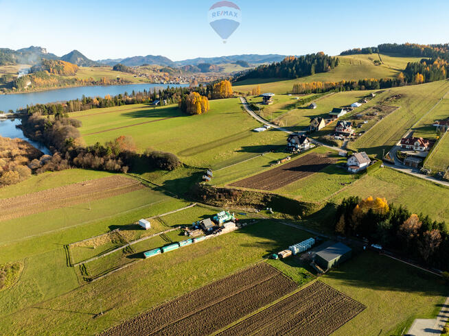 Dziaka budowlana z projektem w Niedzicy