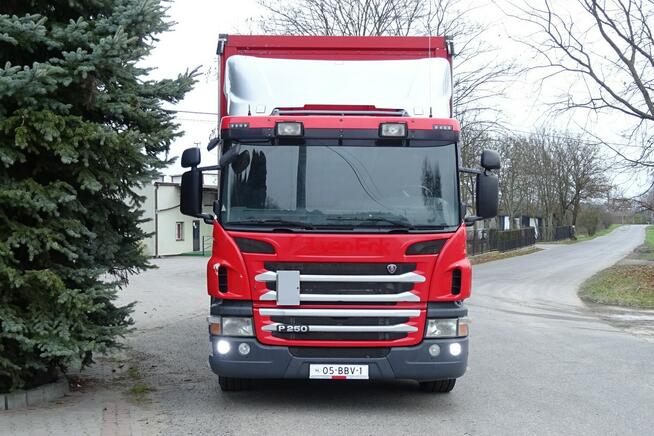 Scania P250 Euro6 sypialna firanka cen. smarowanie winda Nowe plandeki