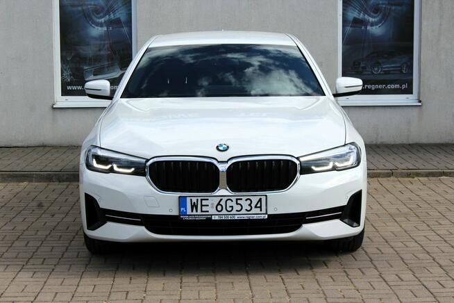 BMW 518 Salon PL FV23% Skóra Nawigacja LED Ambient Serwis ASO Gwarancja