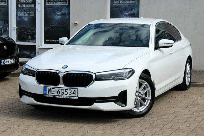 BMW 518 Salon PL FV23% Skóra Nawigacja LED Ambient Serwis ASO Gwarancja