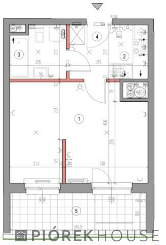 2 pokojowe mieszkanie na Mokotowie