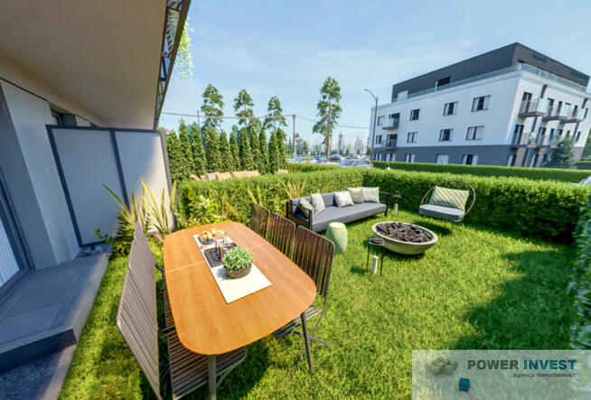 Jasne 2-pokojowe z ogródkiem, Glogera