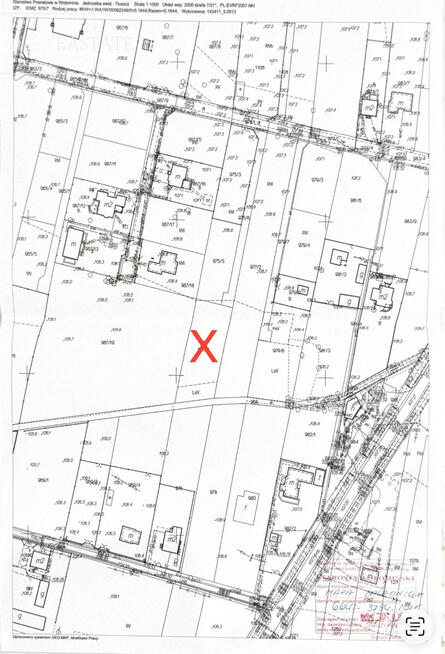 Działka rolna Miąse gm. Tłuszcz,