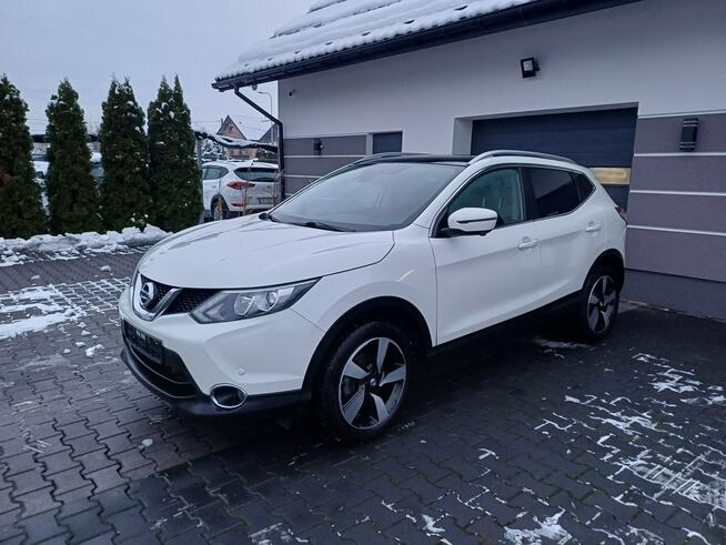 Nissan Qashqai kamera cofania*kamery 360*nawigacja*panorama dach*relingi*opłacony