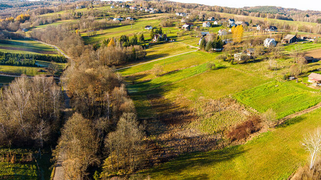 Działka z widokiem i mediami – Lipnica Górna