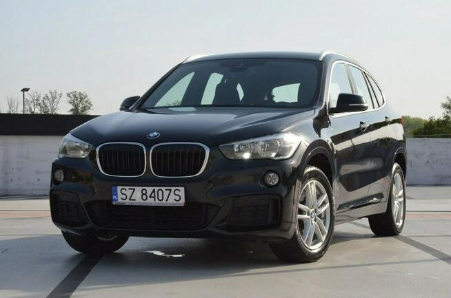 BMW X1 2.0d xDrive M-Sport Alcantara/Kubełki/Xenon/ Navi/Grzania/Bezwypadkowy