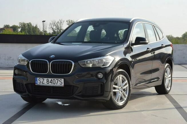 BMW X1 2.0d xDrive M-Sport Alcantara/Kubełki/Xenon/ Navi/Grzania/Bezwypadkowy