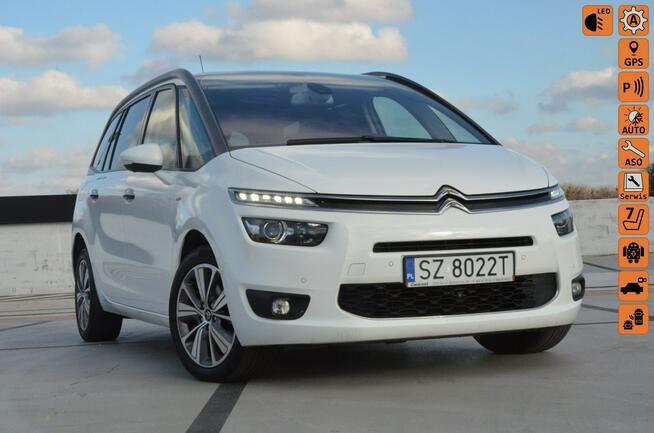 Citroen C4 Grand Picasso 2.0 HDi 150 KM aut 7os/ LEDy/ Navi/ Kamera 360/ Ele.klapa/ Alu