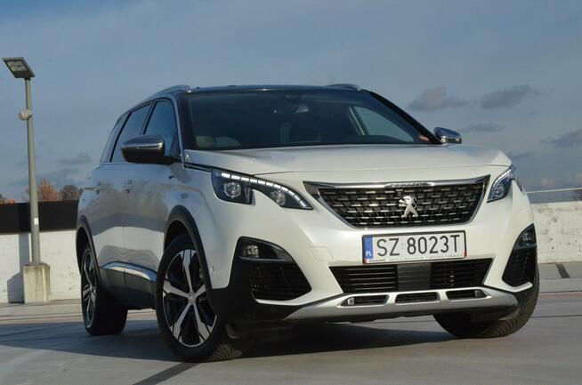 Peugeot 5008 2.0 Blue-HDi 180 aut GT 7 os/ Navi/ Focal/ Kamera/ Grzania/ Skóra/ Alu