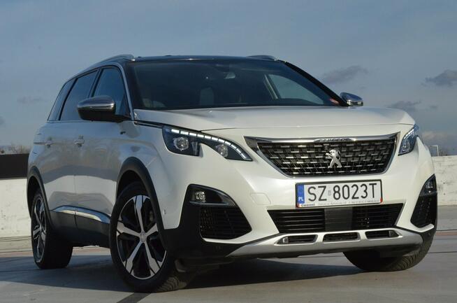 Peugeot 5008 2.0 Blue-HDi 180 aut GT 7 os/ Navi/ Focal/ Kamera/ Grzania/ Skóra/ Alu