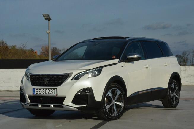Peugeot 5008 2.0 Blue-HDi 180 aut GT 7 os/ Navi/ Focal/ Kamera/ Grzania/ Skóra/ Alu