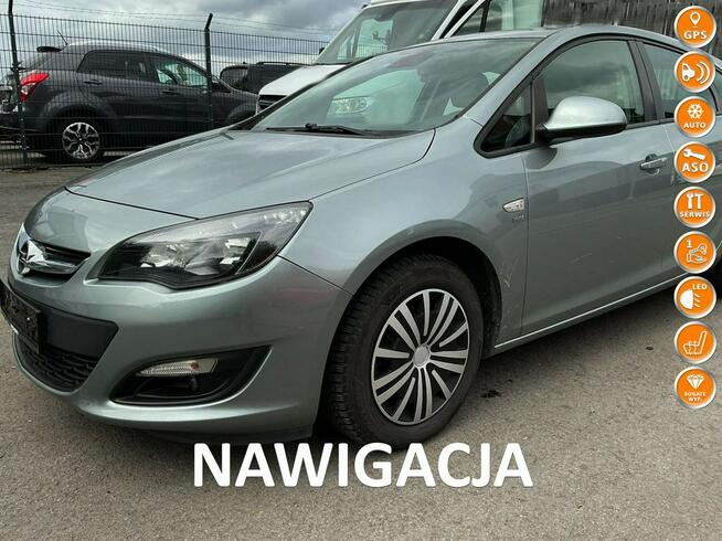 Astra 1.4 Turbo 120km LED skóra GRZANA KIEROWNICA navi SERWIS 2015
