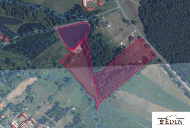 Działka rolna Zgórznica gm. Stoczek Łukowski