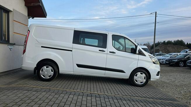 Ford Transit Custom doka * 5-osobowa * long*brygadówka* bogate wyposazenie*