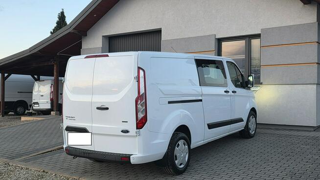 Ford Transit Custom doka * 5-osobowa * long*brygadówka* bogate wyposazenie*