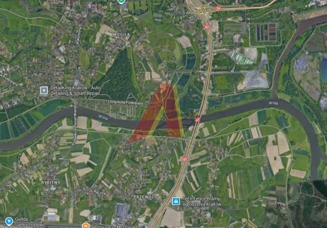 Działka rekreacyjna Kraków Podgórze, Rybitwy, Pod Wierzbami